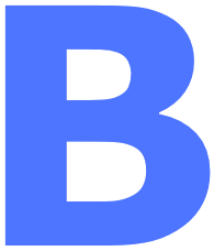 B